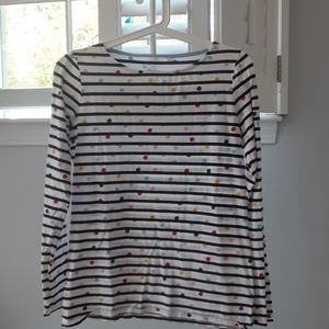 Boden Womens Breton long sleeve shirt